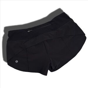 lululemon athletica Women's Black Athletic Shorts